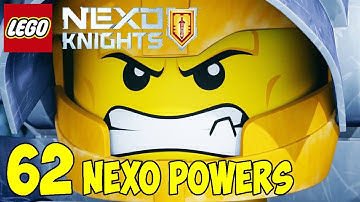 ALL 62 AXL`S NEXO SHIELDS. NEXO POWERS Scan and Play - LEGO Nexo Knights