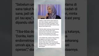 Download Lagu Cerita Donita sembuh dari kista setelah minum air zam-zam #donita #fyp #viral MP3