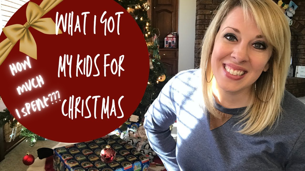 What I got my KIDS for CHRISTMAS and HOW MUCH I SPENT || small budget BIG CHRISTMAS