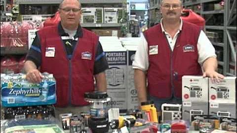 Hurricane Safety Tip: What to Buy Checklist