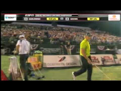 Jamie Sadlowski vs Dewald Gouws Final Match 2008 RE/MAX World Long Drive Championship