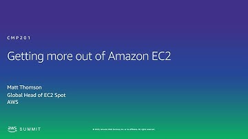 AWS AMER Summit 2020 | Getting more out of Amazon EC2