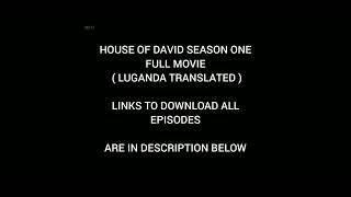 LUGANDA TRANSLATED BIBLICAL MOVIES ( DAVID)