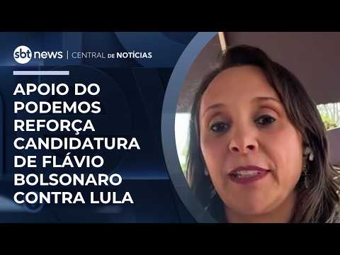 Podemos formaliza apoio a Flávio Bolsonaro no segundo turno | #CentraldeNotícia