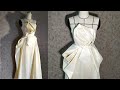 Spontaneous gown draping part 1