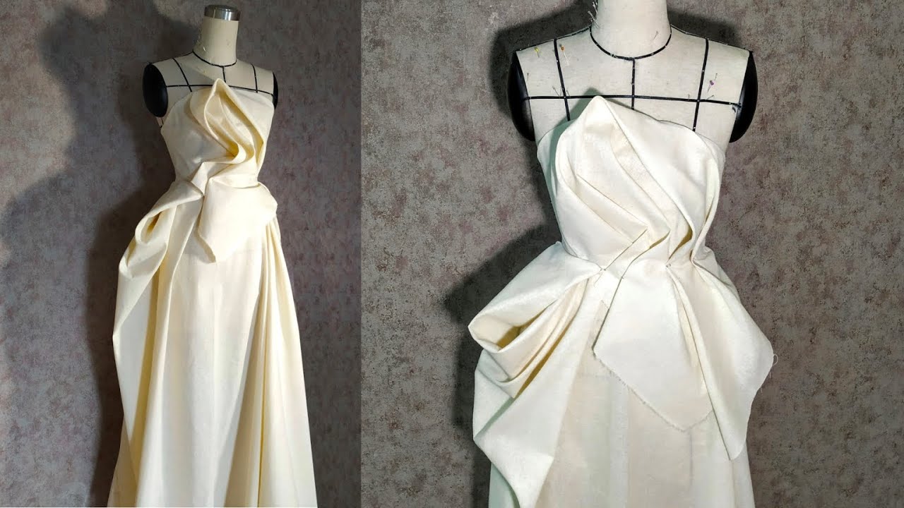 Learning about the Art of Fashion Draping - Dress Forms USA