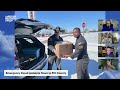 Emergency blood airlifted during snow storm