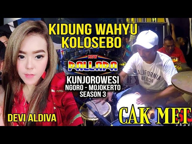 KIDUNG WAHYU KOLOSEBO - DEVI ALDIVA - CAK MET NEW PALLAPA KUNJOROWESI NGORO 2018 class=