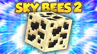 Minecraft Sky Bees 2 | QUNATUM COMPRESSORS & OIL SAND PROCESSING! #23 [Modded Questing Skyblock]