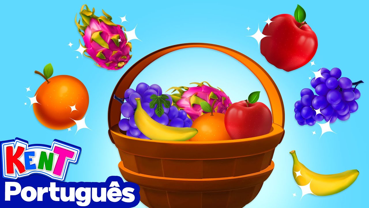 Deliciosa Cesta de Frutas! 🍇🍎 Canções de Frutas | Música infantil | Kent o Elefante