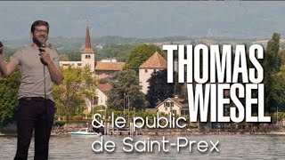 Thomas Wiesel & le public de Saint-Prex