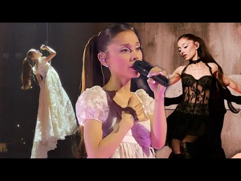 Video Ariana Grande being ICONIC on Eternal Sunshine Tour