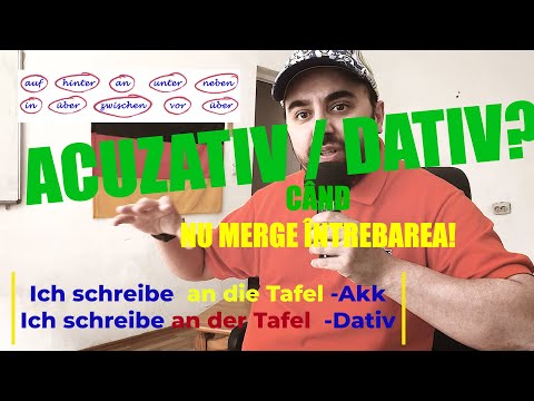 Video: Când dativ sau acuzativ?