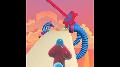 BLOB RUNNER 3D GAME all levels mobile gameplay walkthrough android, ios level 15