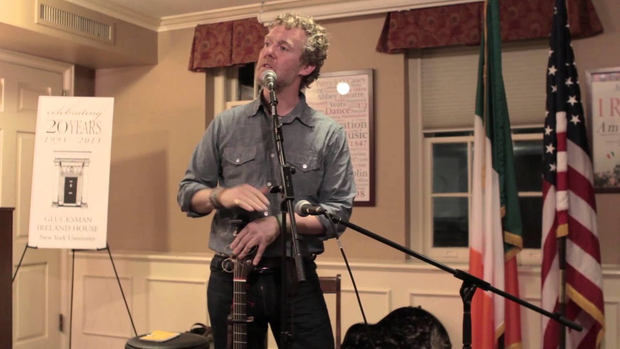 Glen Hansard performs The Parting Glass at Glucksman Ireland House NYU