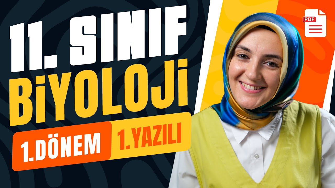 11.Sınıf Biyoloji 1.Dönem 1.Yazılı #yazılı #biyoloji