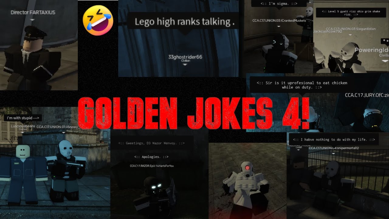 Golden-Jokes 4! | City-17 Roblox😂 - YouTube