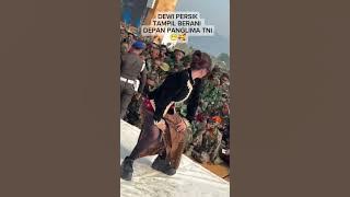 Dewi Persik Tampil BERANI Depan PANGLIMA TNI #dewipersik #dangdut #konser #tni