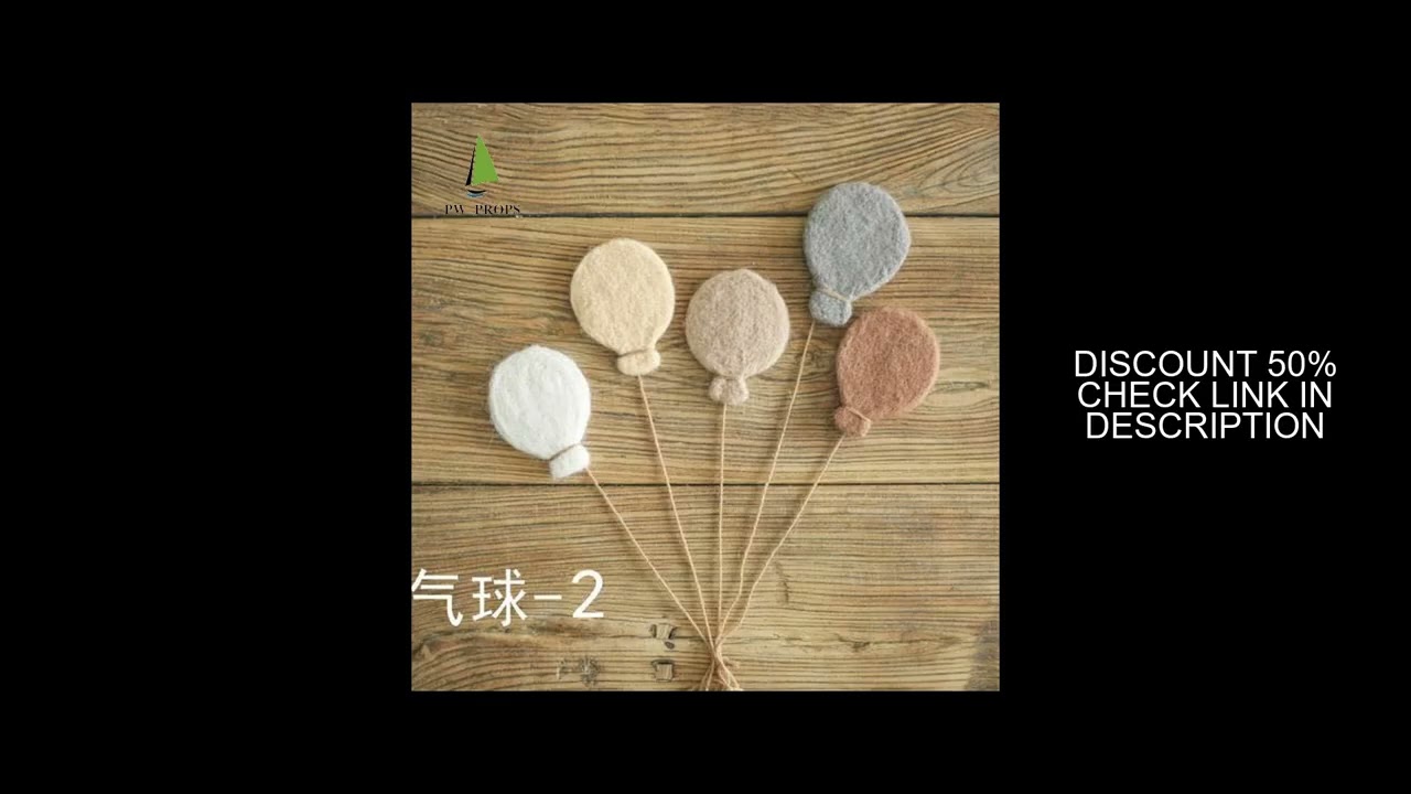 Newborn Photography Props Handmade Wool Felt Star Moon Diy Handmade Baby Jewelry Home Party Decor 5p