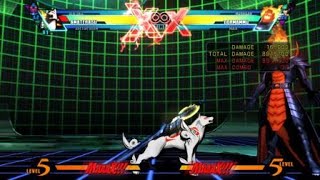 UMVC3: Amaterasu - Max Damage v3 (meterless, two assists)