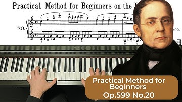 Czerny Op 599 No 20 | + Slow Tempo