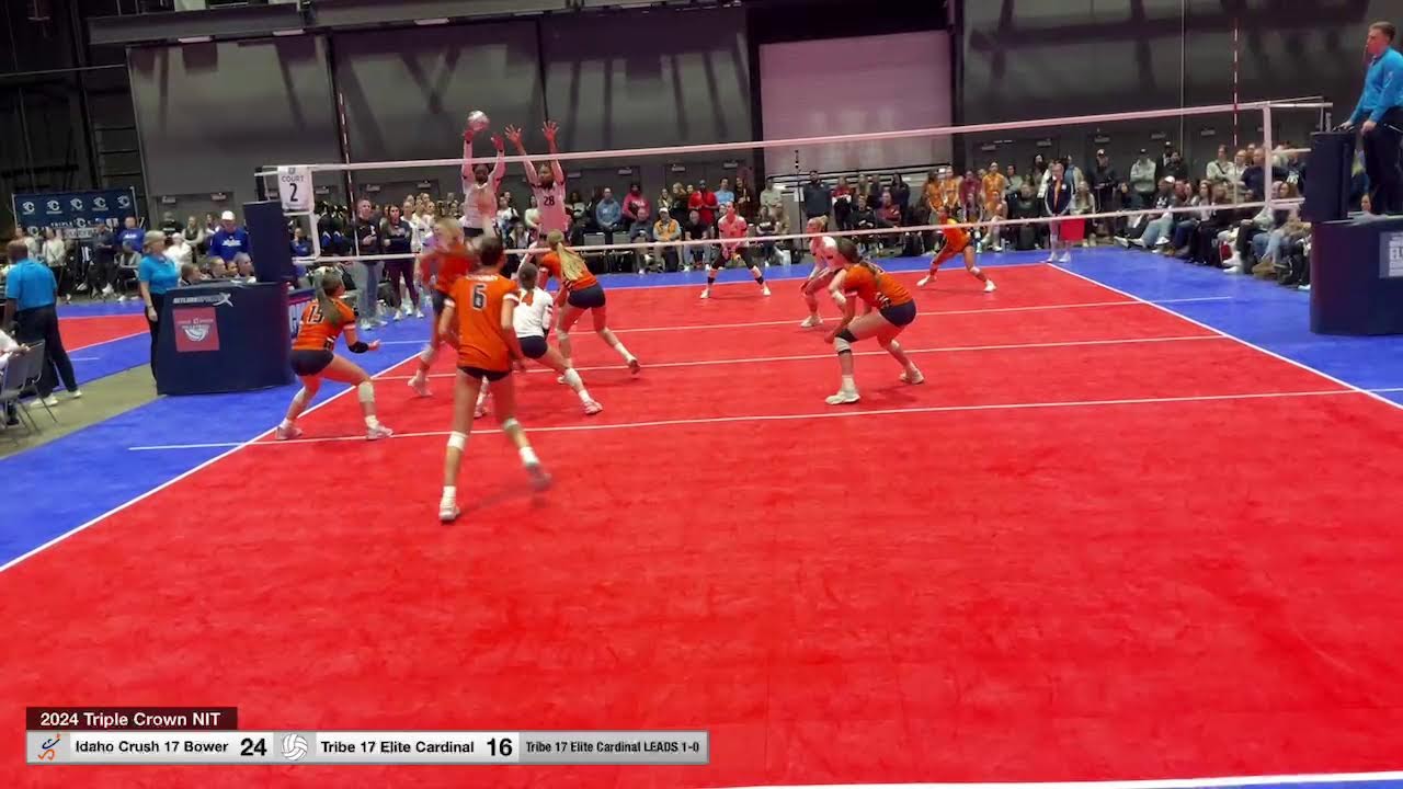 2024 TRIPLE CROWN NIT - Idaho Crush 17 Bower vs Tribe 17 Elite Cardinal