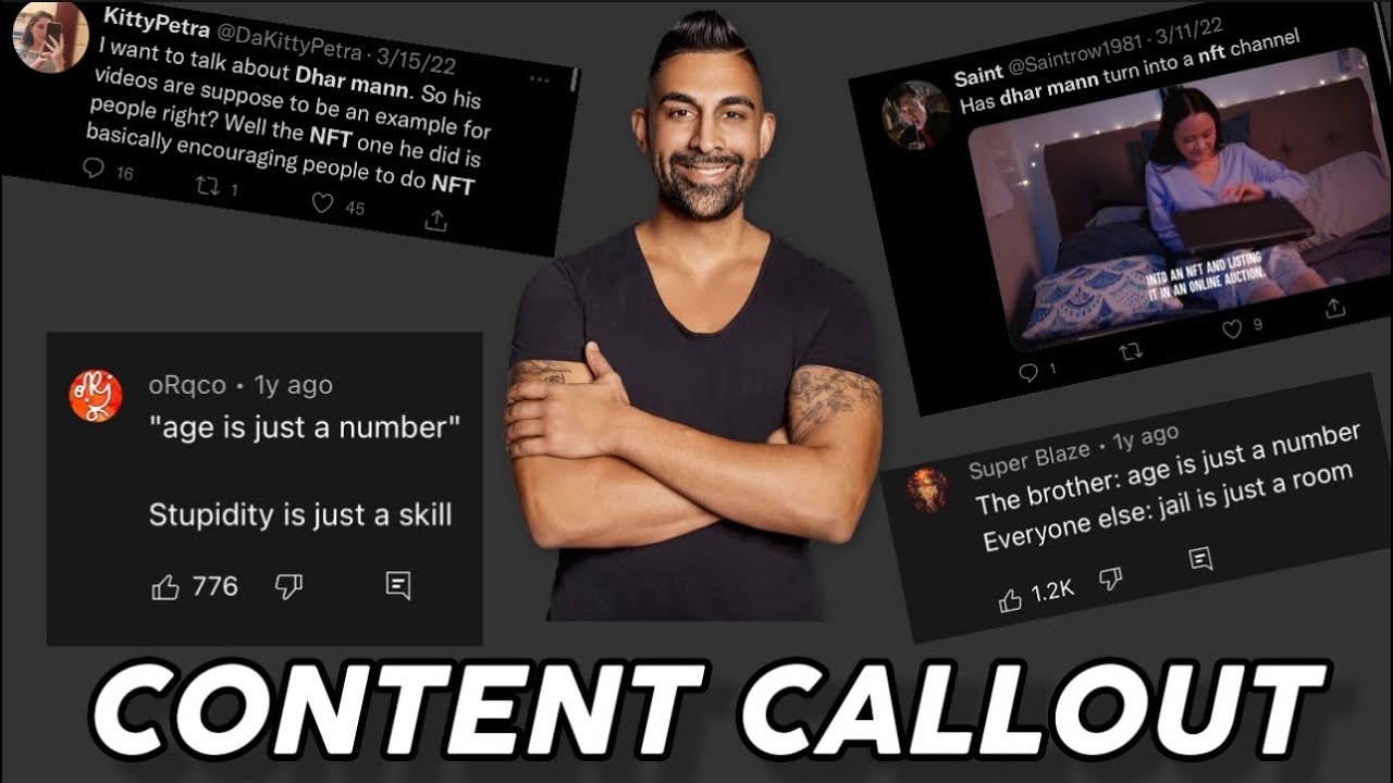 Content Callout - Dhar Mann (Dangerous Life Lessons, Bad Influence on ...