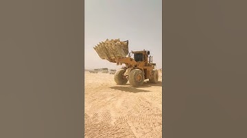 Caterpillar 966F Wheel loader At Work I #shorts #shortvideo #caterpillar #wheelloader #construction