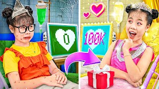 Popular Kid vs Unpopular Kid In Hospital - Funny Stories About Baby Doll Family