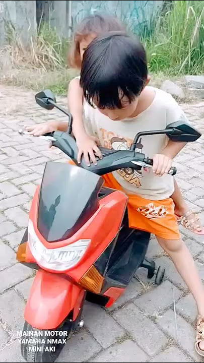 MAINAN MOTOR YAMAHA NMAX MINI AKI #short #shortvideo #shortfunnyvideo #yamahanmax #nmax #nmaxmini