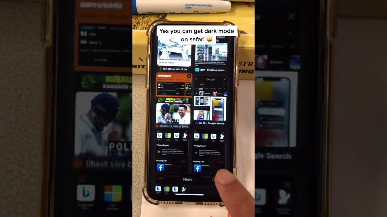 Как включить тёмный режим в Safari на iPhone | Хак для iPhone 