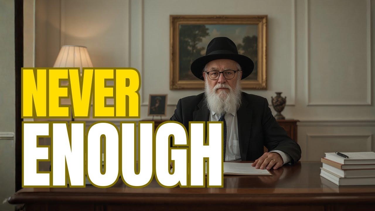 NEVER ENOUGH — Why Enough Is Not a Number