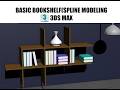 3DS MAX CLASS-8|#bookshelf#books#splinemodeling#3dsmax#3dtutorials#3dvisualization#3dmaxbeginners