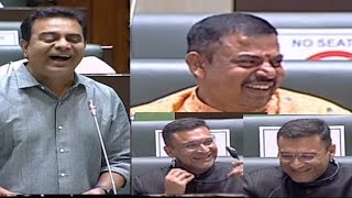 KTR gives a funny comment on akber Owaisi & raja Singh on both agreeing on the same topic | BT NEWS
