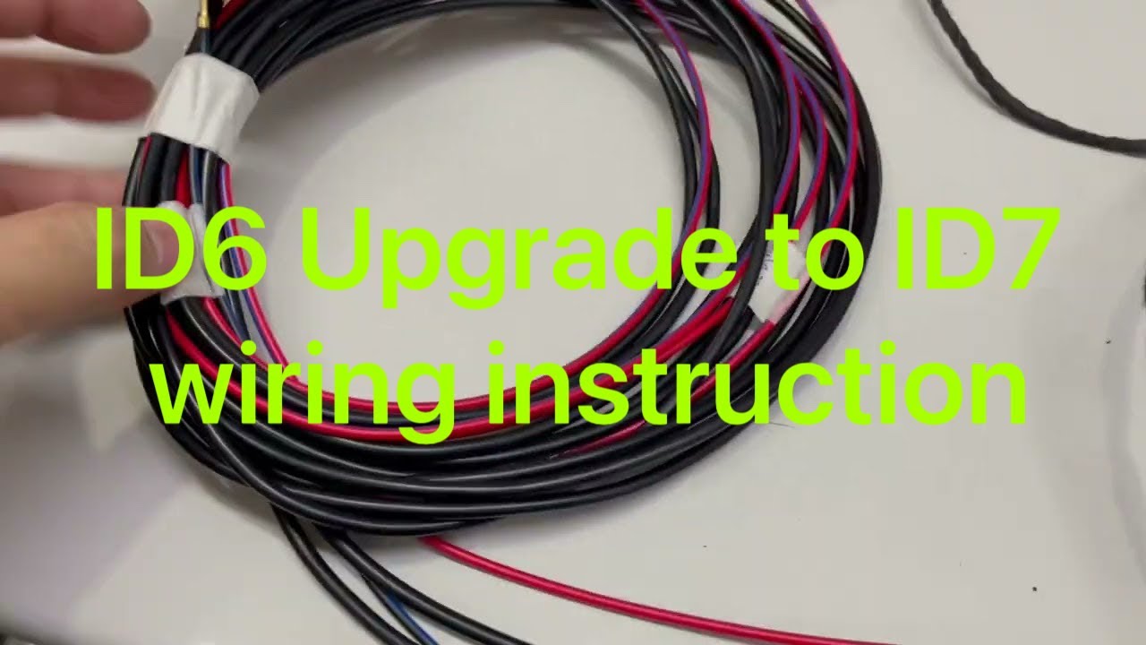 ID6 Upgrade to ID7 wiring instruction - YouTube