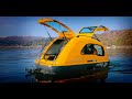 MiniBig - Tiny Amphibious Camper Caravan Trailer Floats to Become a Tiny House Boat - Land & Sea!