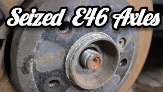 BMW E46/E36 How to Remove Seized Stuck CV Axle - 3 Series