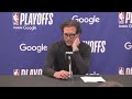 Hawks vs. Knicks Game 1 Postgame Press Conference: Quin Snyder