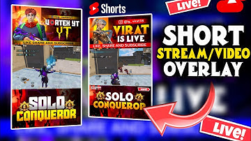 Create This Amazing Short Live Stream Overlay In PicsArt 🔥