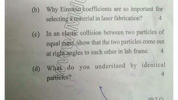 MSc Physics 2nd Sem Quantum Mechanics Question Paper