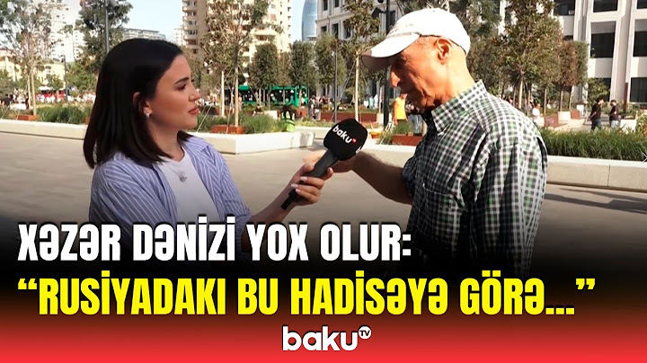 “Xəzərdən əlimizi üzəcəyik” | Dənizdə ekoloji fəlakət həddinə gələn hadisənin səbəbləri