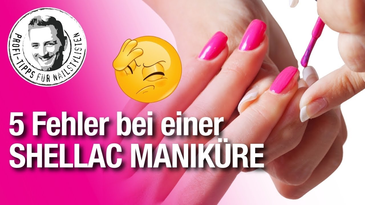 Die 5 häufigsten Fehler bei Shellac und Co.