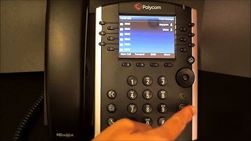 Infradapt Training Video - Polycom VVX 400 Business Media Phone Voicemail