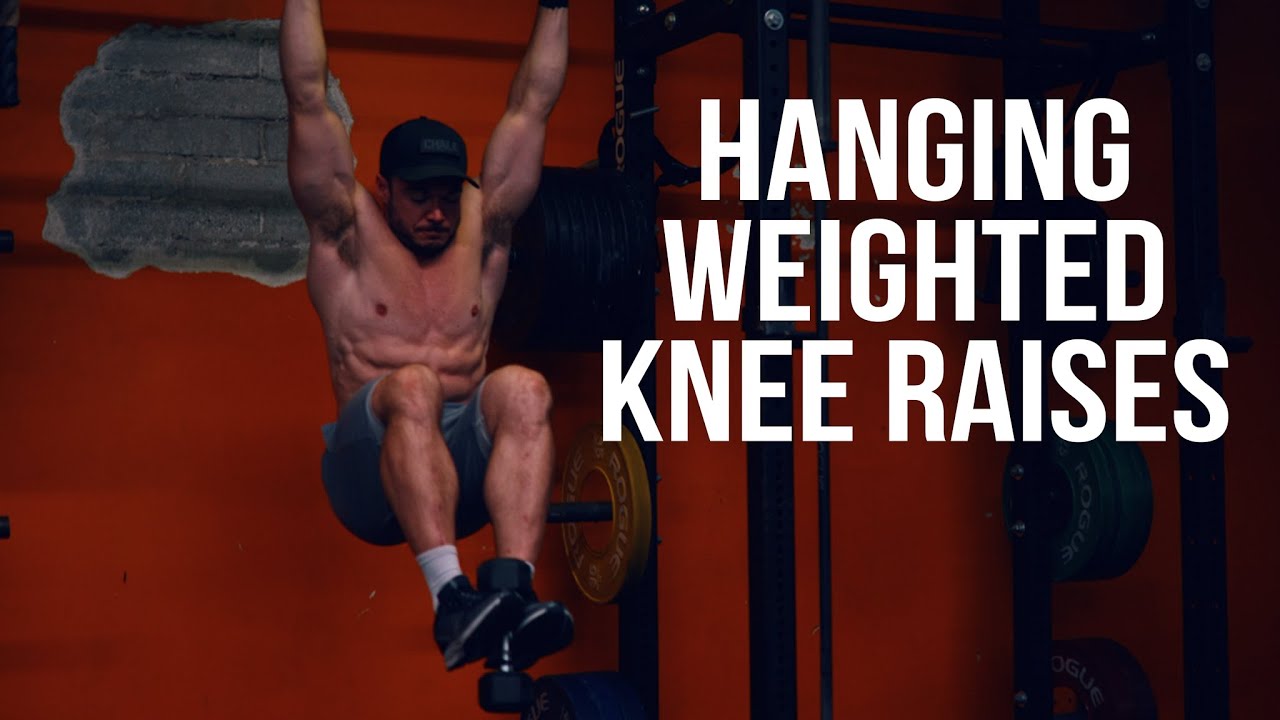 HANGING WEIGHTED KNEE RAISES CHALK PERFORMANCE TRAINING YouTube