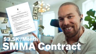 How To Sign $3.5K /Month SMMA Contracts (NEW TEMPLATE)