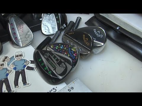 Small Golf Club Stamping Kit, Wedge Stamping