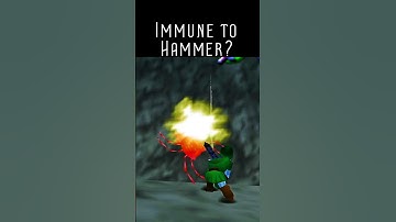 Immune to Hammer | Ocarina of Time Secrets and Oddities #18 #zelda #ocarinaoftime #nintendo