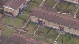AERIALS: Scene of shooting in Algonquin