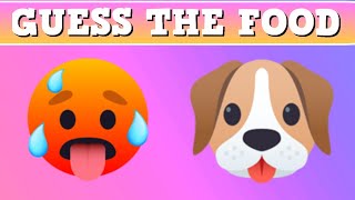 Guess The Food By Emoji 😉| Food Emoji Quiz 😋| King Of Quiz 👑 screenshot 1