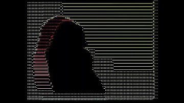 SpaceBalls - State of the Art Demo Amiga - Python Coding ASCII Art